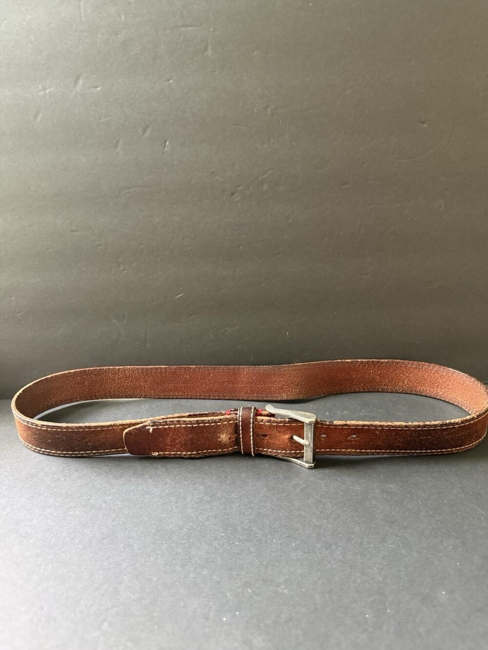 Genuine Relic Brand Genuine Leather Belt The American Basic Brown Casual Size 40